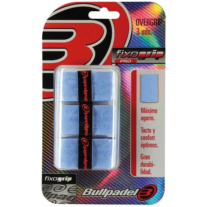 Bullpadel GB1201 Overgrip Blauw 3 St.